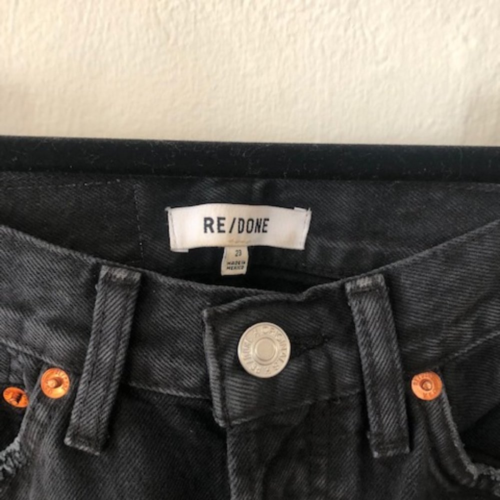 Re/Done High Rise Loose Jeans - Picture 4 of 4